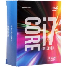 Процессор Intel Core i7-6700K 4.0GHz (TB up to 4.2GHz) 8Mb DDR3L/DDR4-1600/2133 HD530 TDP-91w LGA1151 BOX (без кулера)