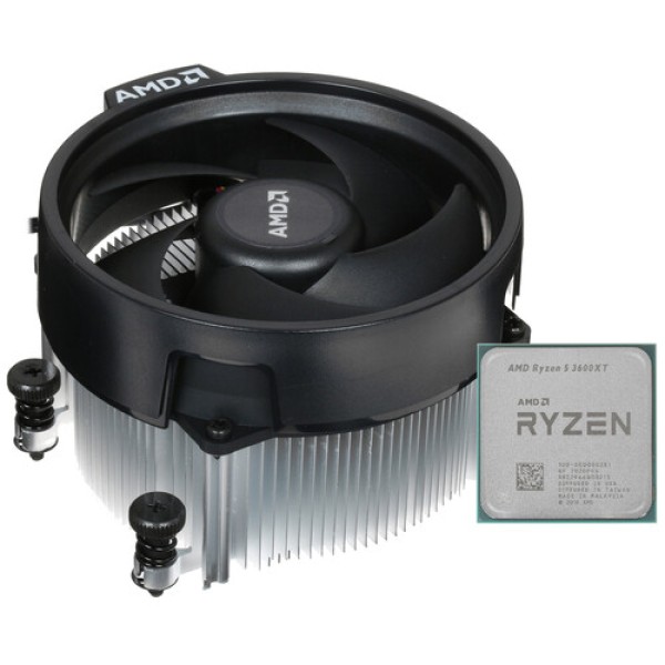Процессор AMD Ryzen 5 3600XT 3,8/4,5GHz, 6C/12T, 32Mb L3, DDR4-3200, TDP-95W, AM4, BOX [100-100000281BOX]