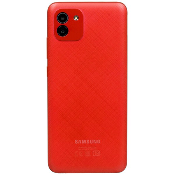Смартфон Samsung Galaxy A03 4/64Gb [6,5"/LTE/Cam48+2Mpx/5000mAh/Red]