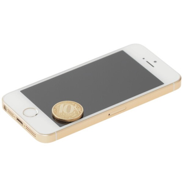 Смартфон Apple iPhone SE 16Gb Gold 2x1.8Ghz/2048Mb/1136x640/IPS/LTE/GPS/Cam12/iOS