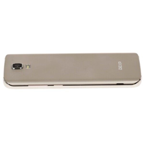 Смартфон DEXP Ixion ES255 Fire Gold [5.5" 8Gb 4x1.3GHz/1024Mb/1280x720/IPS/2SIM/cam8AF/2400mAh/Android 5.1]
