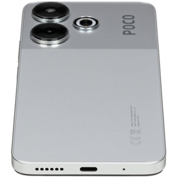 6.79" Смартфон POCO M6 256 ГБ серебристый