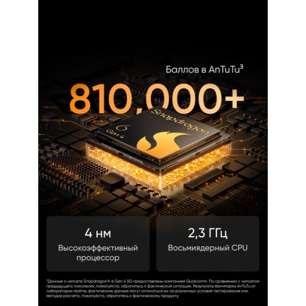 6.67" Смартфон realme 14 256 ГБ серебристый