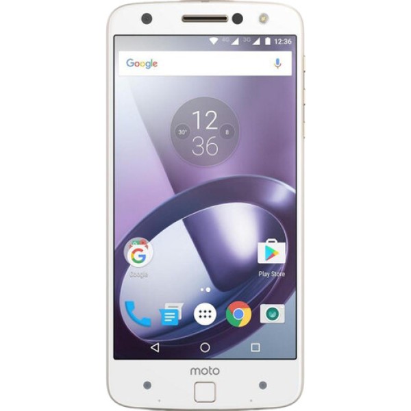 Смартфон Motorola Moto Z 5.5" 32Gb White/Gold 4x1.8Ghz/4096Mb/2560x1440/AMOLED/LTE/GPS/NFC/Cam13/2600mAh/And6.0
