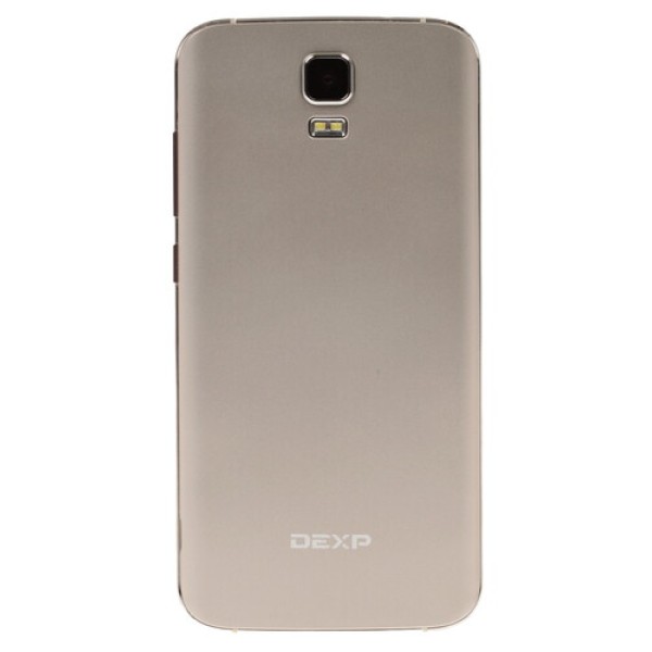 Смартфон DEXP Ixion ES255 Fire Gold [5.5" 8Gb 4x1.3GHz/1024Mb/1280x720/IPS/2SIM/cam8AF/2400mAh/Android 5.1]