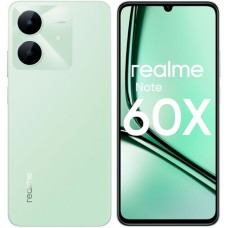 6.74" Смартфон realme Note 60x 128 ГБ зеленый