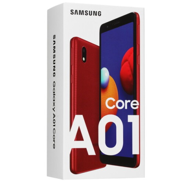 5.3" Смартфон Samsung Galaxy A01 Core 16 ГБ красный