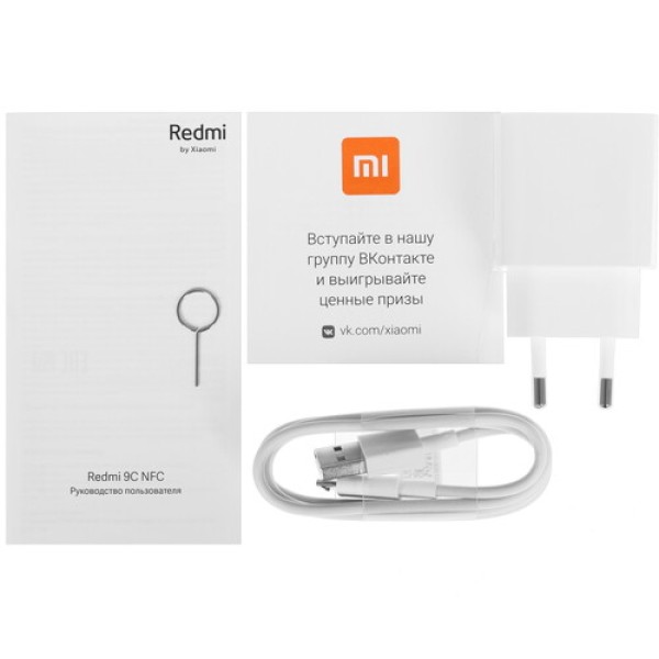 6.53" Смартфон Xiaomi Redmi 9C 64 ГБ серый