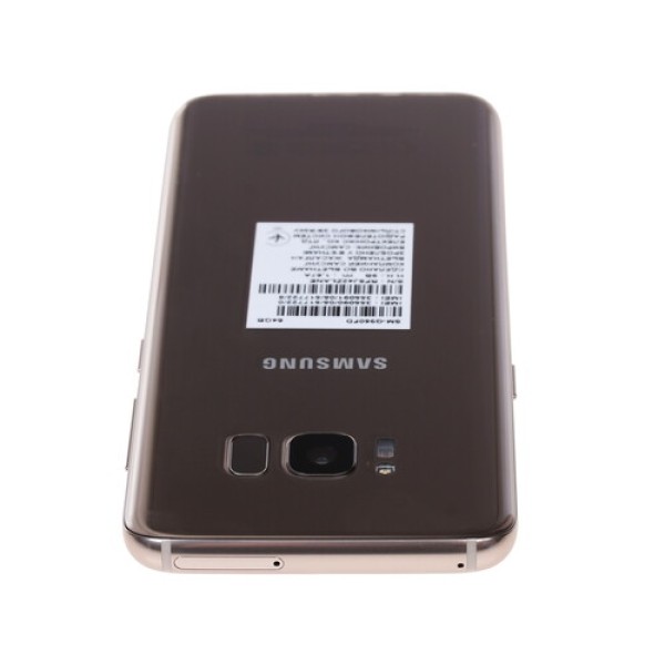 Смартфон Samsung Galaxy S8 5.8" 64Gb Gold 8x2,3Ghz/4096Mb/2960x1440/sAMOLED/2SIM/LTE/Cam12/3000mAh/Android 7.0