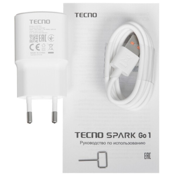 6.67" Смартфон Tecno SPARK GO 1 64 ГБ черный