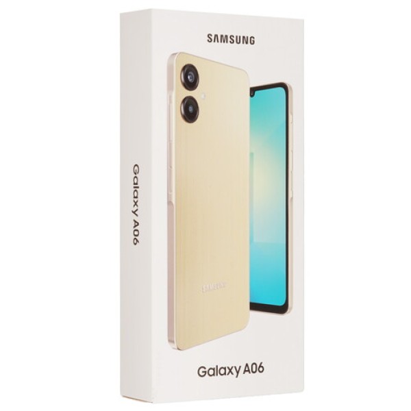6.7" Смартфон Samsung Galaxy A06 64 ГБ золотистый