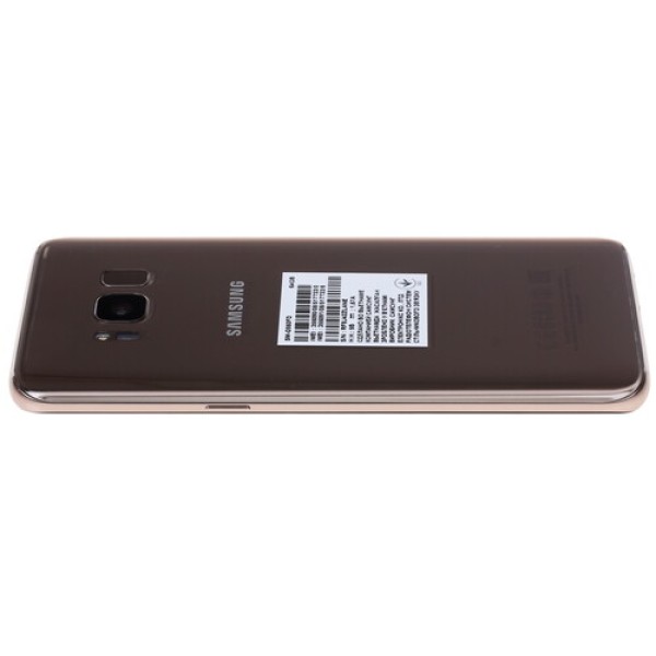 Смартфон Samsung Galaxy S8 5.8" 64Gb Gold 8x2,3Ghz/4096Mb/2960x1440/sAMOLED/2SIM/LTE/Cam12/3000mAh/Android 7.0