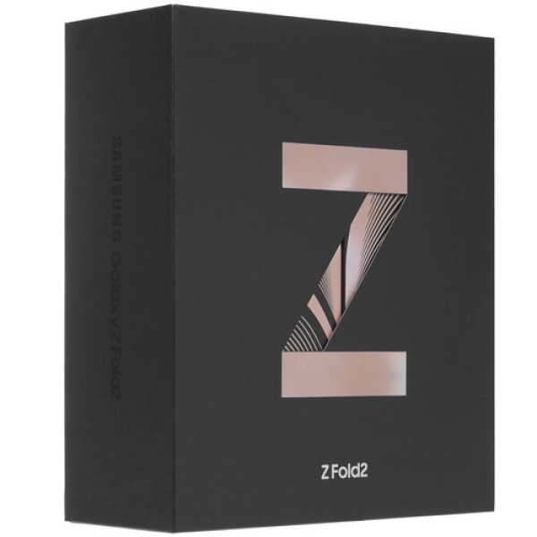 Смартфон Samsung SM-F916B Galaxy Z Fold2 7.6" 256Gb Bronze Snapdragon865Plus/12Gb/1768x2208/dAMOLED 2X/LTE/Cam12+12+12/10Mp/4500mAh/Android