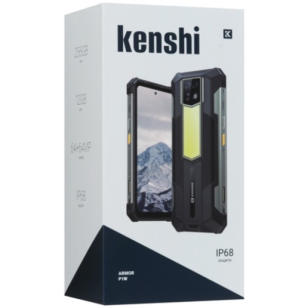 6.78" Смартфон KENSHI Armor P1w 256 ГБ черный
