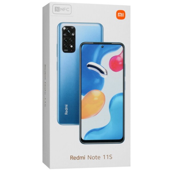 6.43" Смартфон Xiaomi Redmi Note 11S 4G 128 ГБ серый