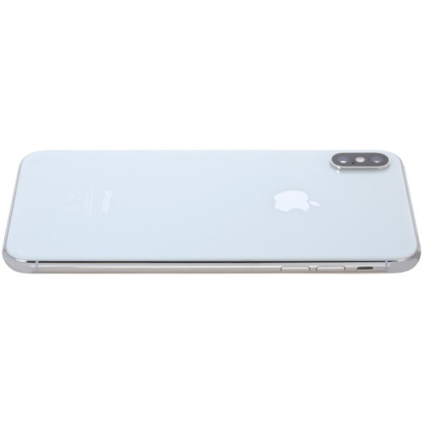 Смартфон Apple iPhone Xs Max 6,5" 256Gb Silver 6x2.5Ghz/4096Mb/2688х1242/OLED/LTE/NFC/IP68/Cam12+12/iOS