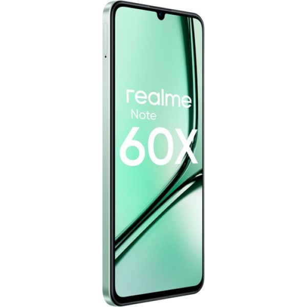 6.74" Смартфон realme Note 60x 128 ГБ зеленый