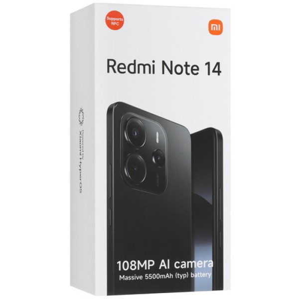 6.67" Смартфон Xiaomi Redmi Note 14 128 ГБ зеленый