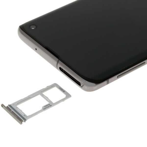 Смартфон Samsung S10 6.1" 128Gb Black 8(2x2.0Ghz+2x2.0Ghz+4x1.0Ghz)/8192Mb/3040x1440/DynamicAMOLED/2SIM/LTE/NFC/IP68/Cam16+12+12/3400mAh/Android 9.0