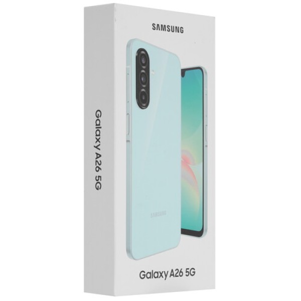 6.7" Смартфон Samsung Galaxy A26 128 ГБ зеленый