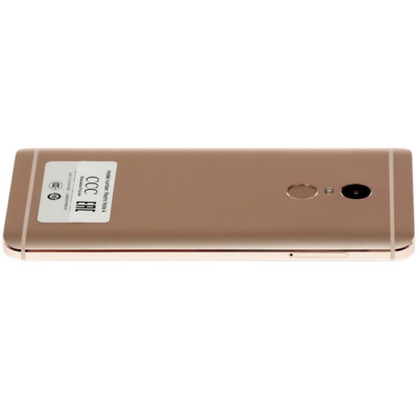 Смартфон Xiaomi Redmi Note 4 5.5" 32Gb Gold 8x2.0Ghz/3072Mb/1920x1080/2SIM/GPS/LTE/Cam13AF/4100mAh/Android 6.0