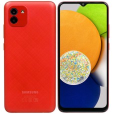 Смартфон Samsung Galaxy A03 4/64Gb [6,5"/LTE/Cam48+2Mpx/5000mAh/Red]