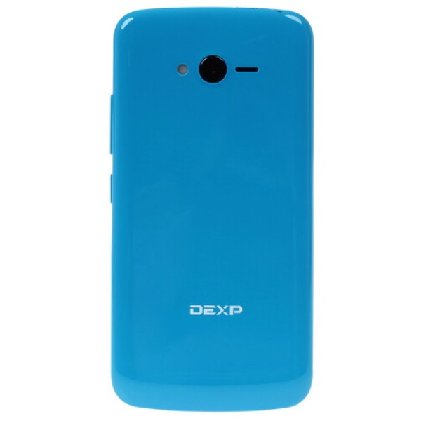 Смартфон DEXP Ixion E245 4.5" 8Gb Blue 4x1.3GHz/512Mb/854x480/IPS/2SIM/Cam2/1600mAh/Android 6.0