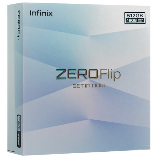 6.9" Смартфон Infinix ZERO Flip 512 ГБ розовый