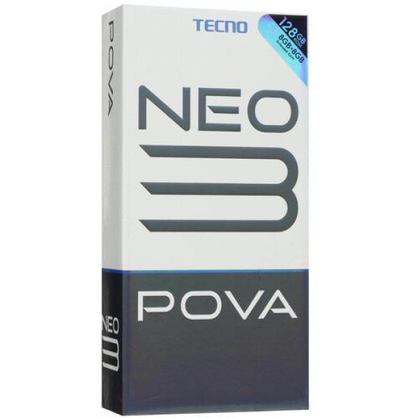 6.82" Смартфон Tecno POVA Neo 3 128 ГБ синий