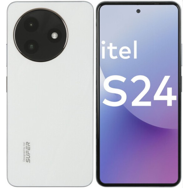 6.6" Смартфон Itel S24 256 ГБ белый