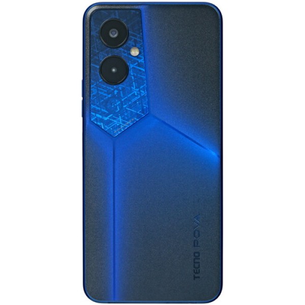 Смартфон Tecno Pova 4 Pro 8/256Gb [6,7"/LTE/NFC/Cam50Mpx+QVGA/6000mAh/Fluorite Blue]