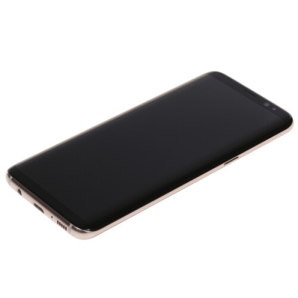 Смартфон Samsung Galaxy S8 5.8" 64Gb Gold 8x2,3Ghz/4096Mb/2960x1440/sAMOLED/2SIM/LTE/Cam12/3000mAh/Android 7.0