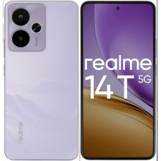 6.67" Смартфон realme 14T 256 ГБ фиолетовый