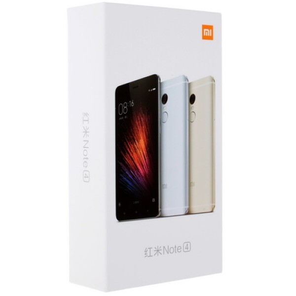 Смартфон Xiaomi Redmi Note 4 5.5" 32Gb Gold 8x2.0Ghz/3072Mb/1920x1080/2SIM/GPS/LTE/Cam13AF/4100mAh/Android 6.0