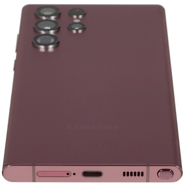 Смартфон Samsung Galaxy S22 Ultra 12/512Gb [6,8"/5G/NFC/Cam108+12+10+10Mpx/5000mAh/Бургунди]
