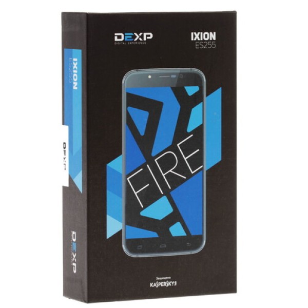 Смартфон DEXP Ixion ES255 Fire Black [5.5" 8Gb 4x1.3GHz/1024Mb/1280x720/IPS/2SIM/cam8AF/2400mAh/Android 5.1]