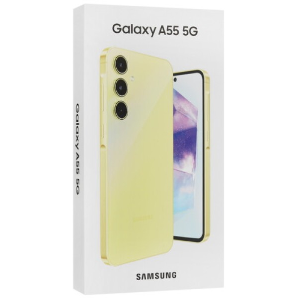 6.6" Смартфон Samsung Galaxy A55 128 ГБ желтый