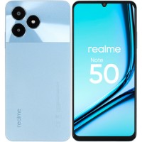 6.74" Смартфон realme Note 50 128 ГБ голубой