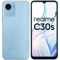 6.5" Смартфон realme C30s 64 ГБ голубой