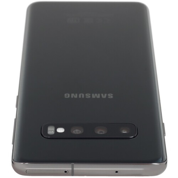 Смартфон Samsung S10 6.1" 128Gb Black 8(2x2.0Ghz+2x2.0Ghz+4x1.0Ghz)/8192Mb/3040x1440/DynamicAMOLED/2SIM/LTE/NFC/IP68/Cam16+12+12/3400mAh/Android 9.0