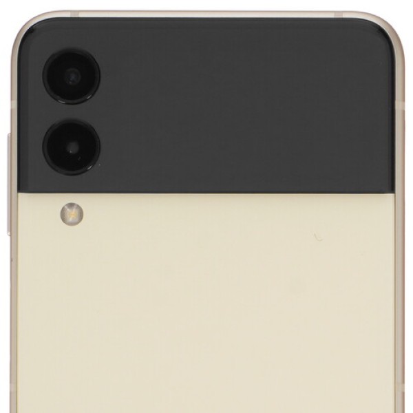 6.7" Смартфон Samsung Galaxy Z Flip3 128 ГБ бежевый [8x2.84 ГГц, 8 Гб, 1 SIM, Dynamic AMOLED 2X, 2640x1080, камера 12+12 Мп, 5G, GPS, 3300 мА*ч] SM-