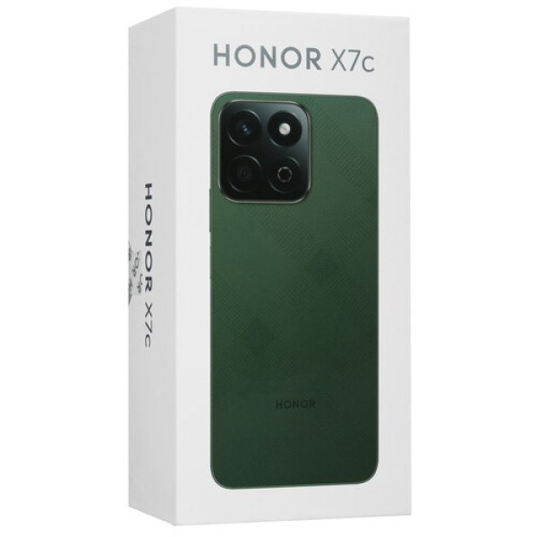 6.77" Смартфон HONOR X7c 128 ГБ зеленый