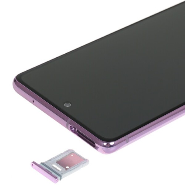 Смартфон Samsung S20 FE 6.5" 128Gb Lavender Exynos 990/6Gb/2400x1080/SuperAMOLED/LTE/NFC/IP68/Cam12+12+8/32Mp/4500mAh/Android