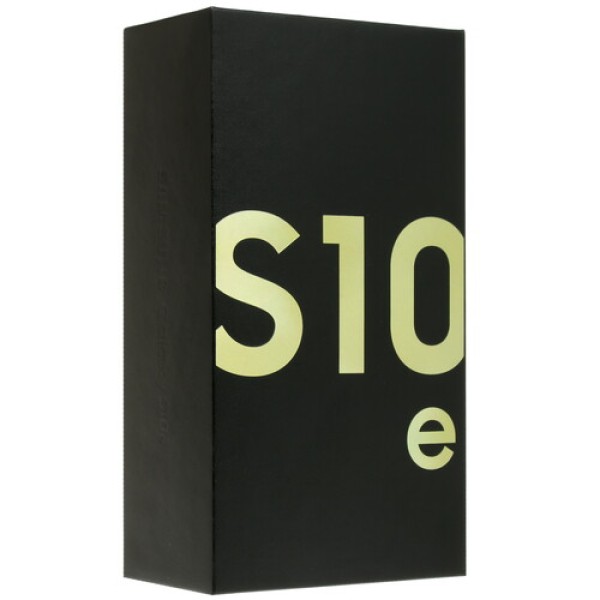 Смартфон Samsung S10e 5.8" 128Gb Yellow 8(2x2.0Ghz+2x2.0Ghz+4x1.0Ghz)/6144Mb/2280x1080/DynamicAMOLED/2SIM/LTE/NFC/IP68/Cam16+12/3100mAh/Android 9.0