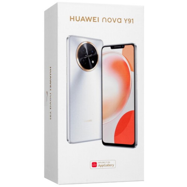 6.95" Смартфон HUAWEI nova Y91 256 ГБ черный