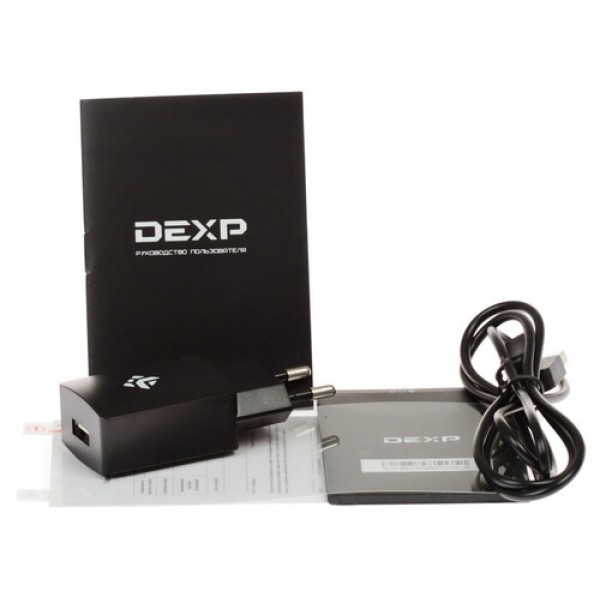 Смартфон DEXP Ixion ES255 Fire Black [5.5" 8Gb 4x1.3GHz/1024Mb/1280x720/IPS/2SIM/cam8AF/2400mAh/Android 5.1]