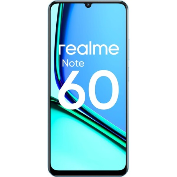 6.74" Смартфон realme Note 60 128 ГБ голубой