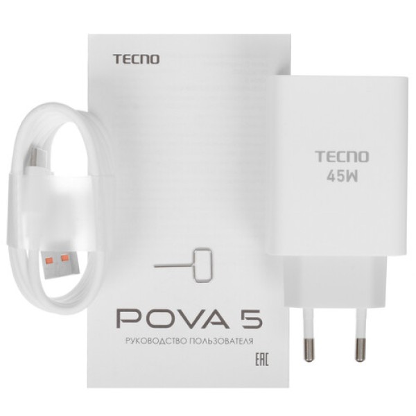 6.8" Смартфон Tecno POVA 5 128 ГБ золотистый