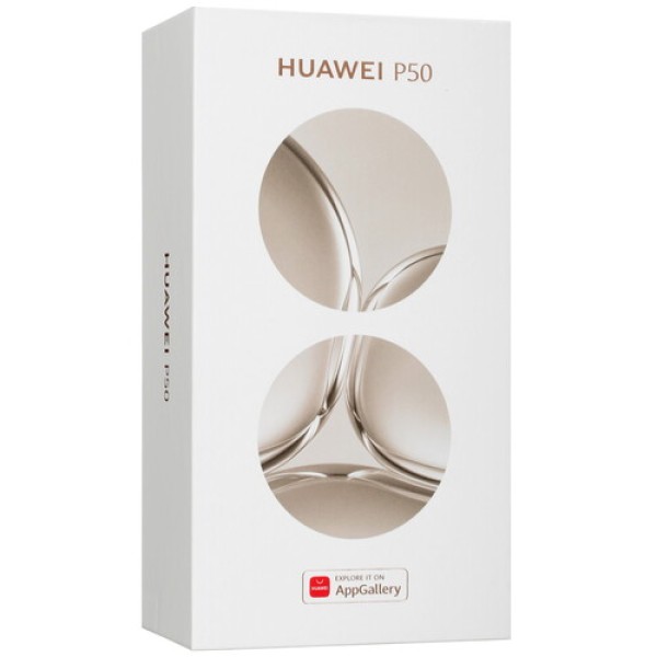 Смартфон HUAWEI P50 8/256Gb [6,5"/LTE/NFC/Cam50+13+12Mpx/4100mAh/Golden Black]