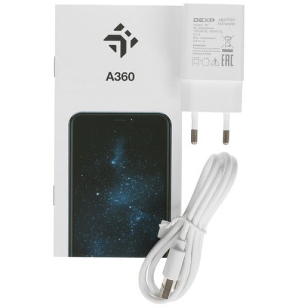 5.99" Смартфон DEXP A360 16 ГБ синий